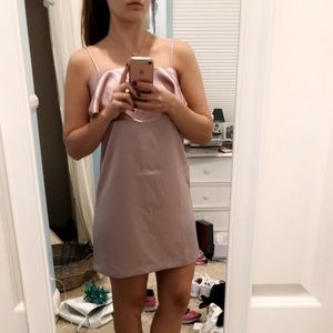 Pink party dress